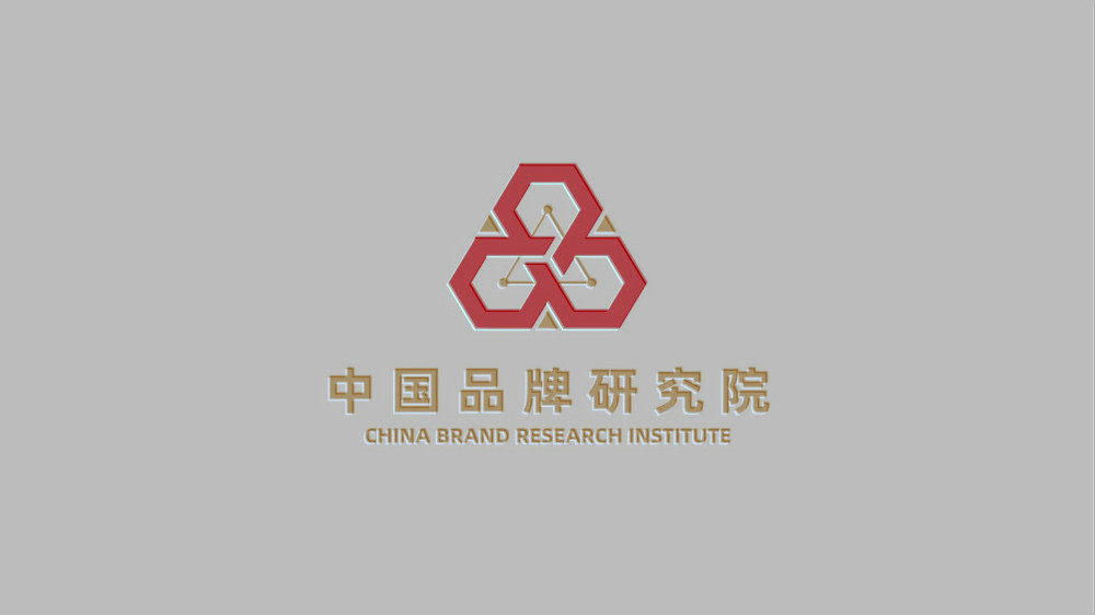 中國品牌研究院LOGO設(shè)計(jì)浮雕效果_高瑞品牌